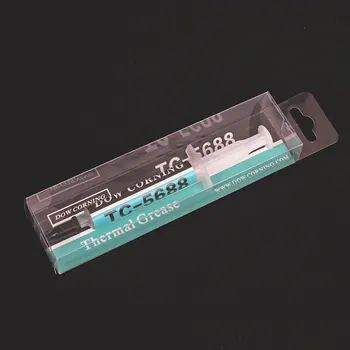 

Dow Corning TC-5688 8.0W/mK Thermal Grease Thermally Conductive Compound For Graphics Card Cpu GPU Grease 3g