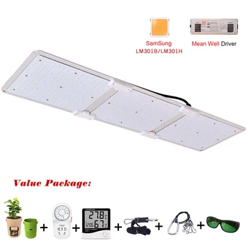 

Samsung LM301H LED Grow Light for Plants Quantum Tech Board Full Spectrum Indoor Hydroponic System Multi Vitamins plants gard