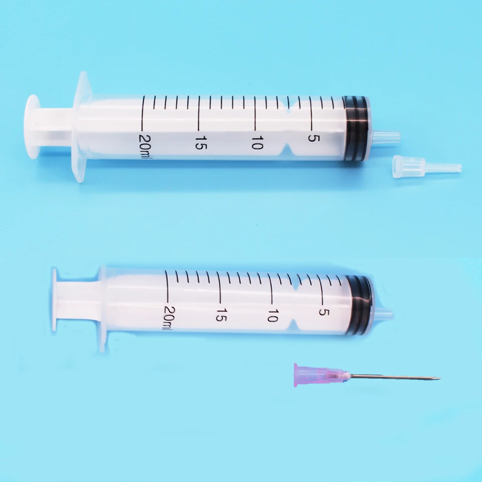 Siringhe Da 10 Ml Aghi Smussati (ugelli) Per Ricaricare Gli Inchiostri Del Vostro CISS, Confezione Da 8 Pezzi (4 Siringhe E 4 Ugelli - Foto 7