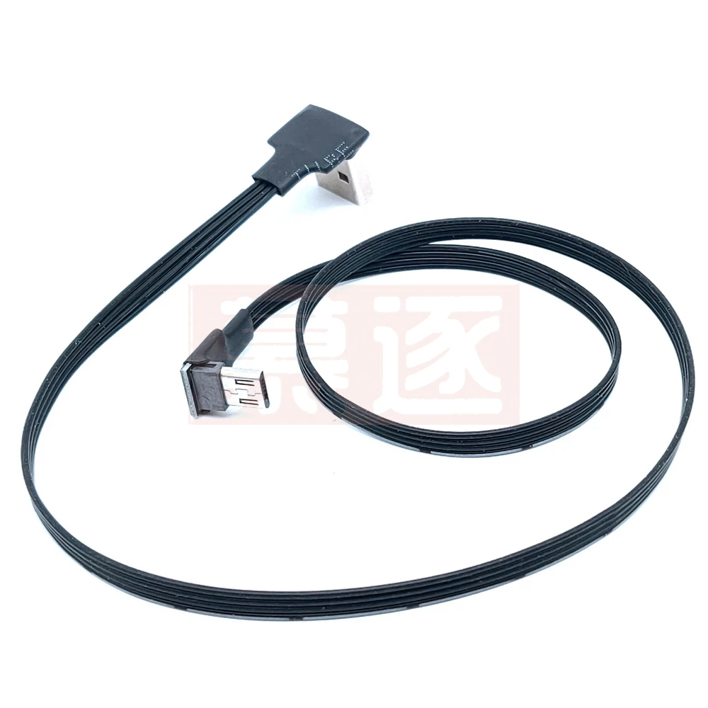 Versatile 90 Degree Angled USB Micro USB Male to USB Male Data Charge Cable Description Image.This Product Can Be Found With The Tag Names Angled 90 degree usb male female adapt, Micro usb 90 degree, Usb 30 20pin male female extension adapter angled 90 degree
