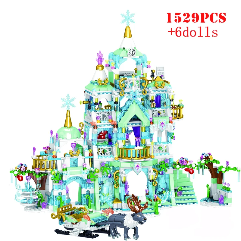 Princess Windsor Castle Doll House Building Blocks Collection Kids Toys Gift 