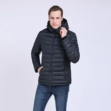 TALIFECK, мужская зимняя куртка, Новое поступление, повседневная, тонкая, съемная, с капюшоном, тепловая, пуховая, хлопок, мужские парки, брендовая одежда