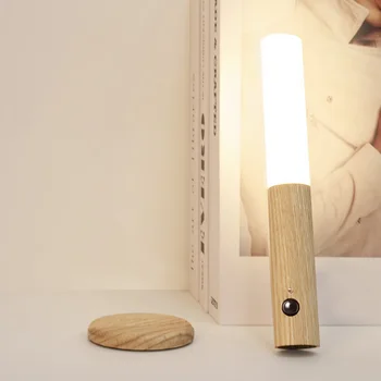 

LED Smart Infrared Photosensitive Sensor Night Light Bedside Wall Lamp Table Lamp Night lights Eye-protect Desk Lamp