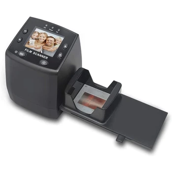 

HOT-135 Film and Negative Scanner High-Resolution Slide Viewer,Convert Film and Slides to Digital JPEG,Save SD Card US Plug