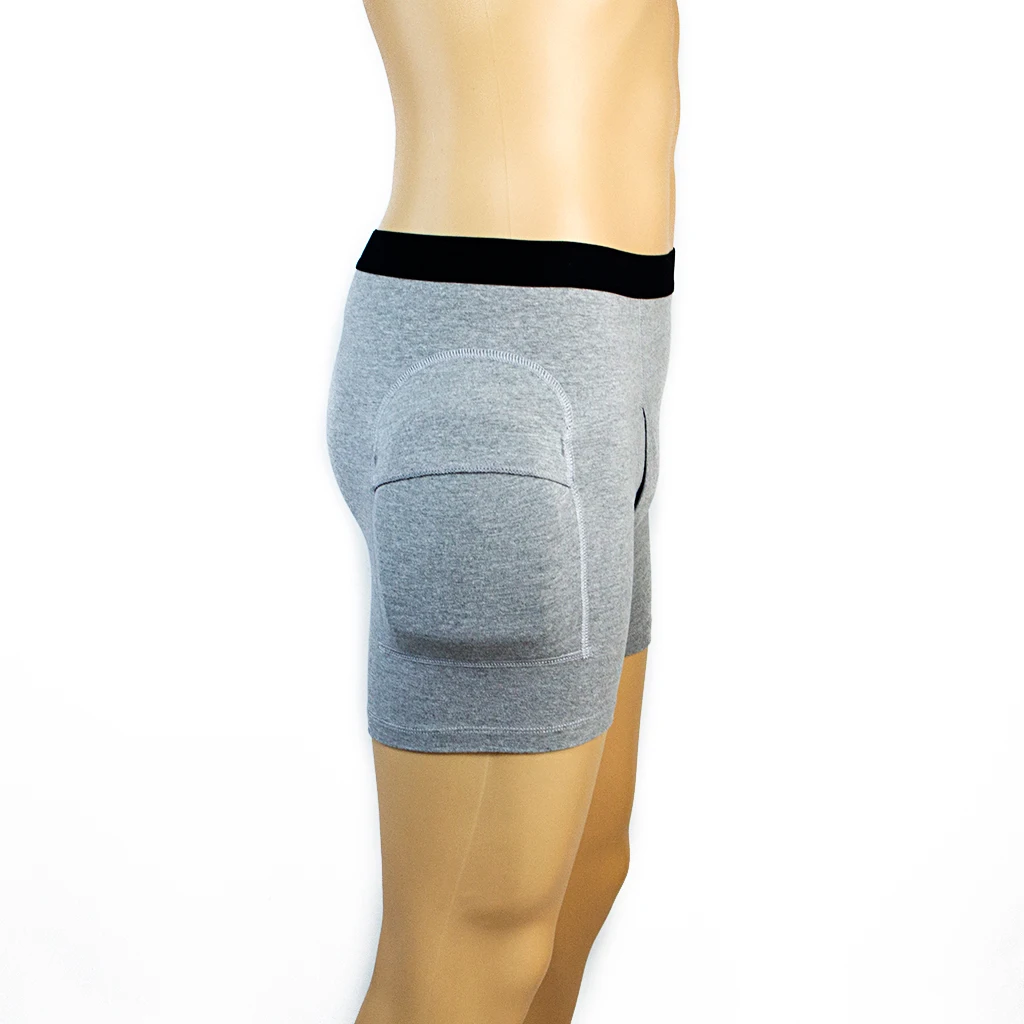 Men Male Elderly Hip Fractures Protector Pants Support Shield Fall Injury Prevention Shorts M/L 