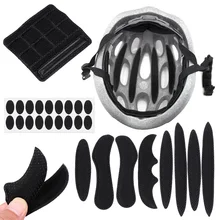 27pcs/set Helmet Padding Kits Sealed Sponge Replacement Motorcycle Bicycle Cycling Universal Foam Pads Set