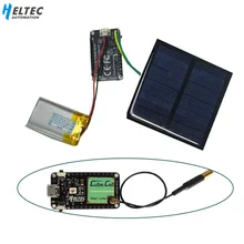 Heltec lora nó asr650x cubedell placa de desenvolvimento para arduino com painel solar