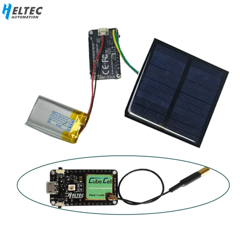 Heltec Lora Node ASR650x макетная плата для arduino с солнечной панелью| |