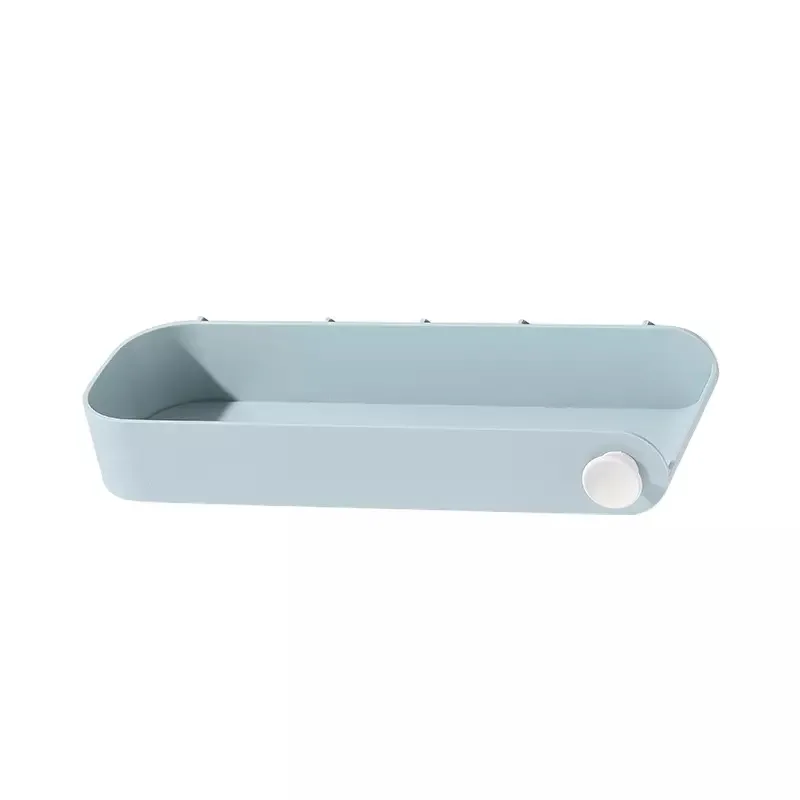 Rectangle-light blue Xiaomi умин для хранения в ванной, на кухне полка душ угловой стеллаж для хранения треугольные Ванная комната полки Ванная комната Корзина держатель - Цвет: Rectangle-light blue