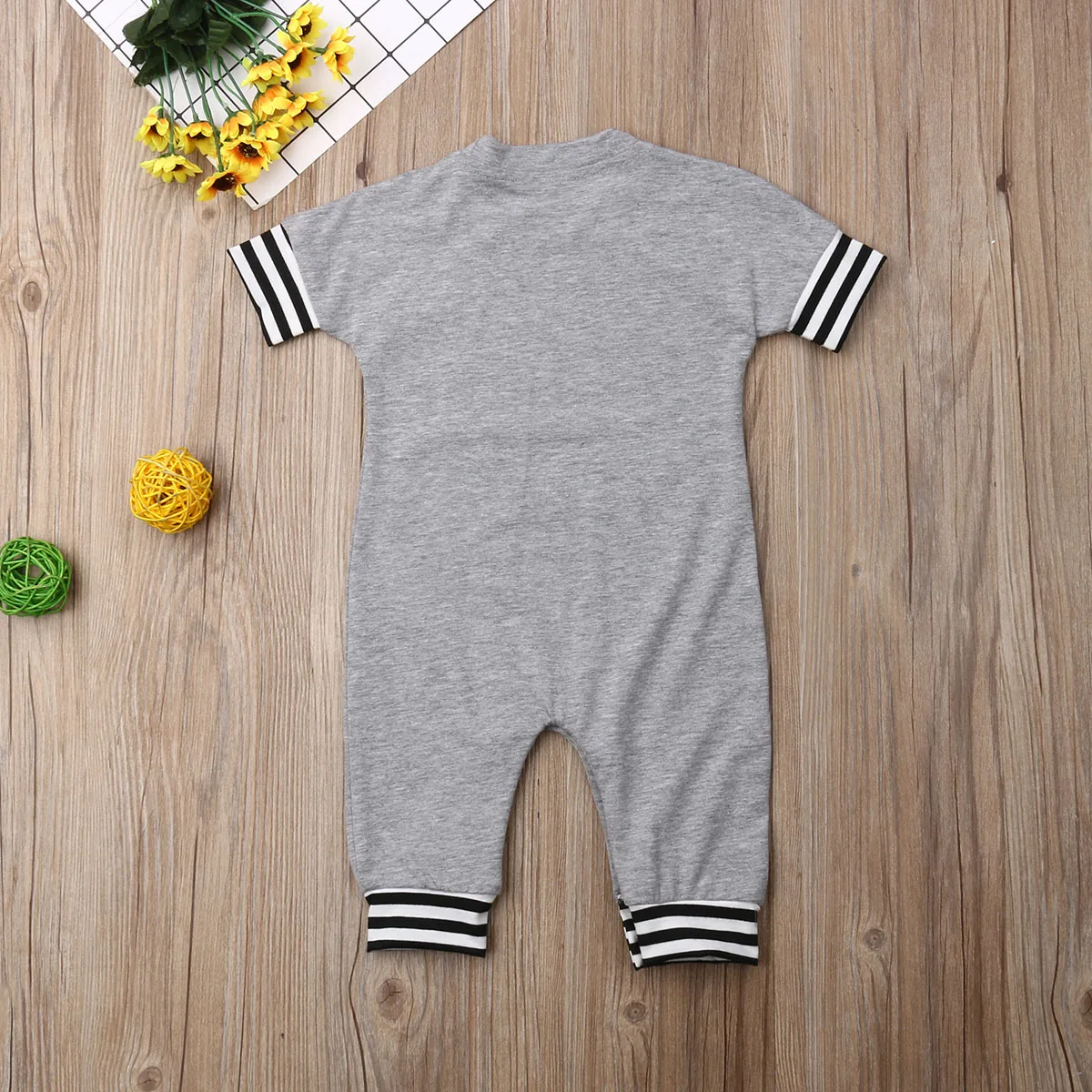 0-24M Newborn Infant Baby Boys Halloween Rompers Short Sleeve Jumpsuit Funny Boys Costumes Summer Clothes