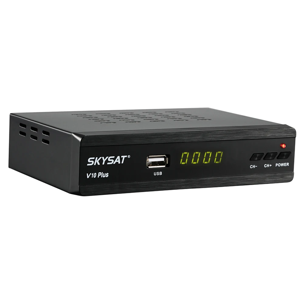 [10 шт.] спутниковый ресивер PowerVu Biss HD с поддержкой RJ45 Wi Fi CS CCCamd Newcamd m3u SKYSAT V10