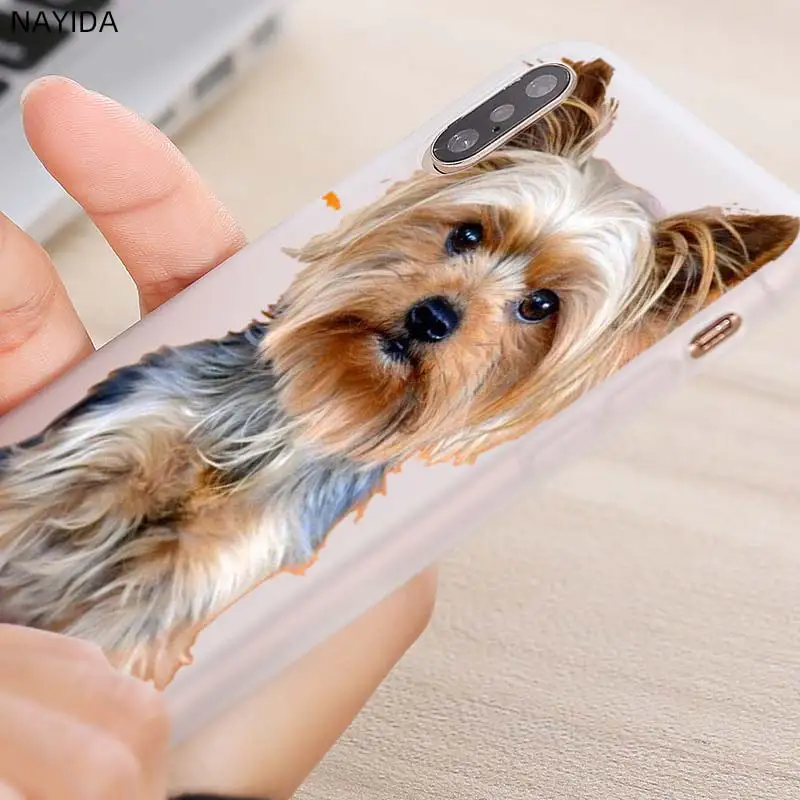 Модный мягкий чехол для Xiaomi Redmi 9A 8A 7A 6A Note 9 8 7 6 5 Pro 8T 9S йоркширского терьера