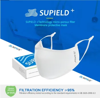 

Adult Nano Masks White Reused For Over 20 Times Washable Mouth Mask With Adjustable Mask Earloop Safty Breathable Face Mask