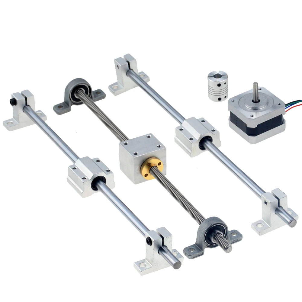 conjunto de trilhos impressora 3d parafuso 01