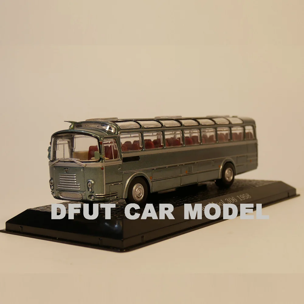 Масштаб 1: 72 VAN HOOL 306 1958 модель автобуса литая под давлением металлическая машина модель игрушки подарок для коллекции с бесплатной доставкой