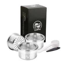 Многоразовый кофе Lavazza Crema Capsulas из нержавеющей стали, многоразовый фильтр для кофе, Капсульная чашка, совместимая с Lavazza, Кофеварка