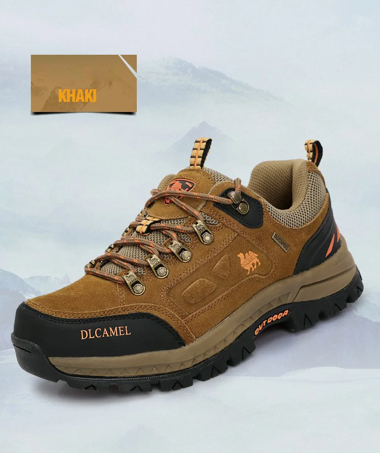 YITU треккинговые кроссовки, уличная походная обувь, брендовые дышащие охотничьи ботинки, водонепроницаемые мужские ботинки Camel, ботинки для альпинизма