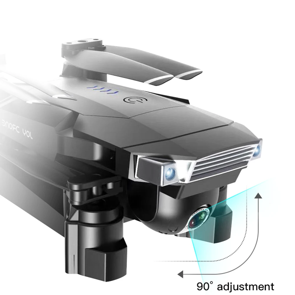 SG901 4 оси ABS самолет Wi-Fi FPV RC Дрон складной оптический поток регулируемый угол жестов запись дистанционное управление две камеры