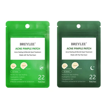 

Breylee 2 Bag Acne Pimple Patch Acne Treatment Serum Acne Cream Pimple Remover Tool Skin Care Face Cream Facial Serum, Day & Nig