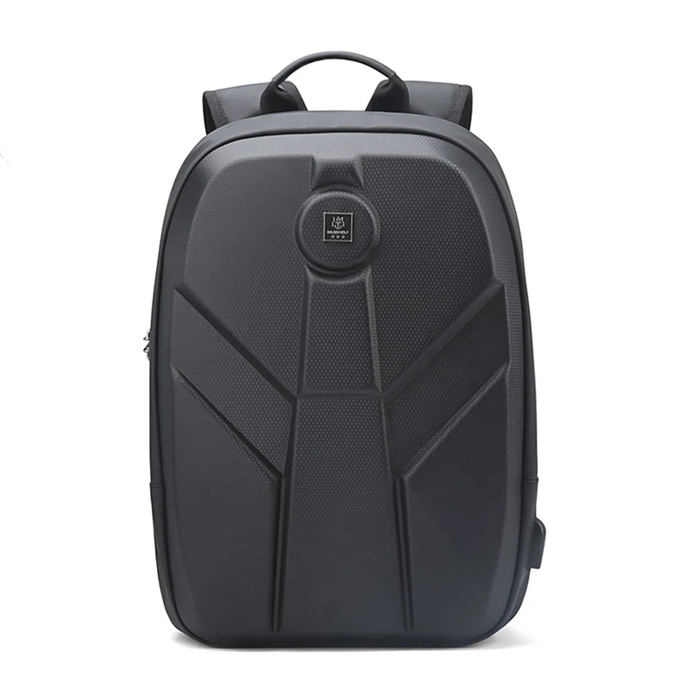 Модный мужской рюкзак с защитой от воровства, многофункциональный водонепроницаемый рюкзак 15,6 дюймов, сумка для ноутбука, мужская дорожная сумка с зарядкой через usb, EVA, жесткая оболочка, bac