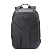 Модный мужской рюкзак с защитой от воровства, многофункциональный водонепроницаемый рюкзак 15,6 дюймов, сумка для ноутбука, мужская дорожная сумка с зарядкой через usb, EVA, жесткая оболочка, bac