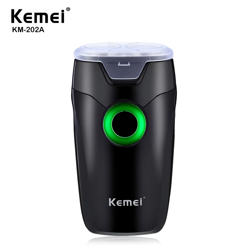 Kemei Мини Портативная электрическая бритва перезаряжаемый мини триммер для