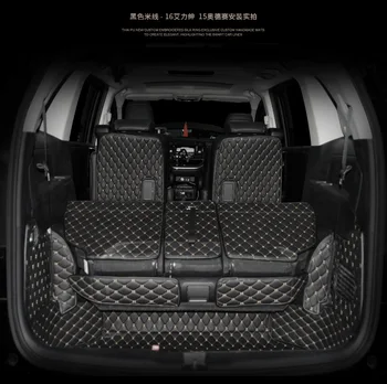 

Ull Covered Customized Car Trunk Mats for 2016-2017year Honda Odyssey Elysion Waterproof Durable Carpets for Odyssey Elysion
