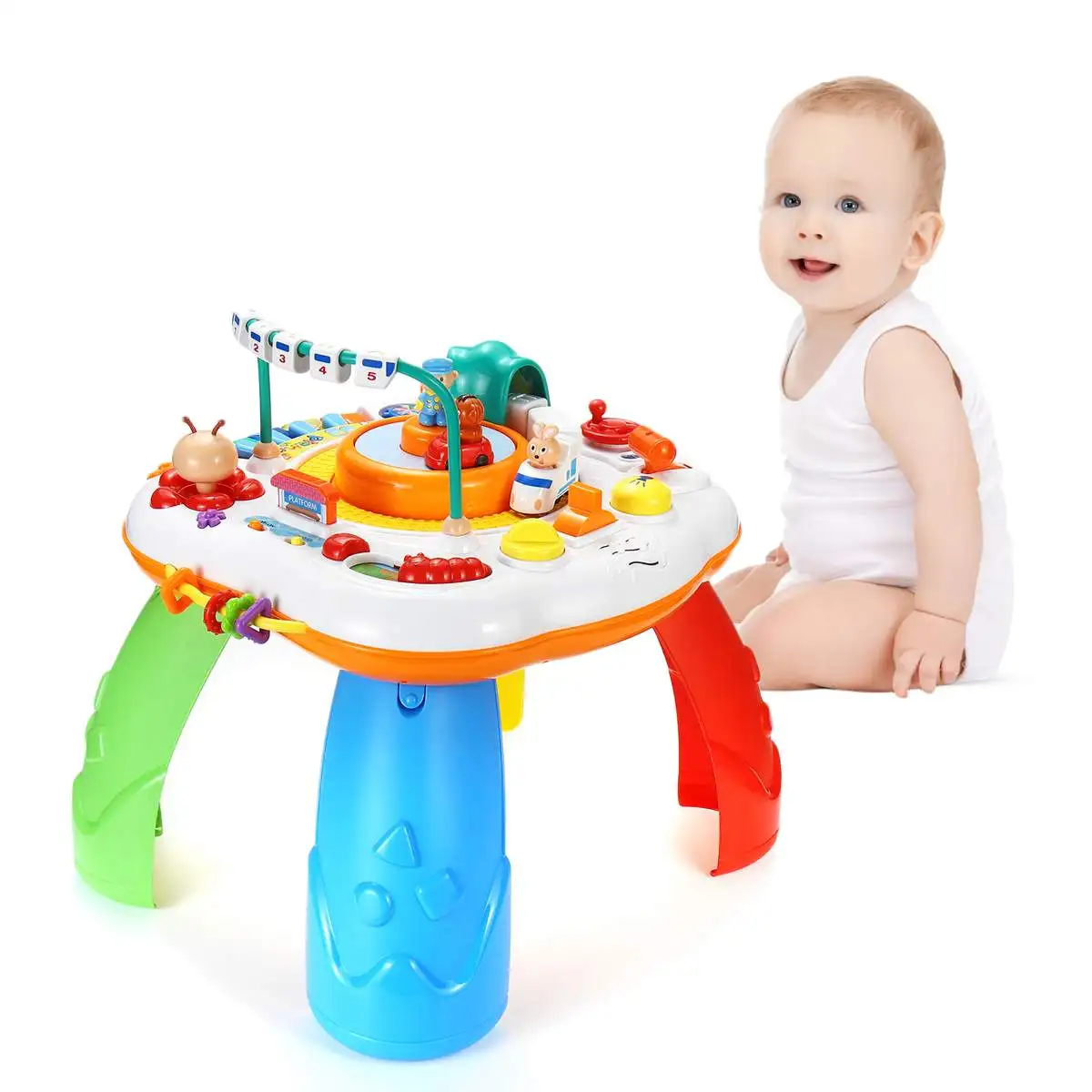 baby learning activity table