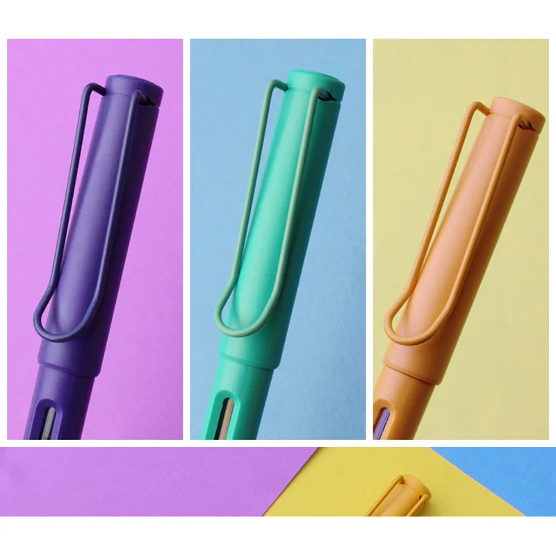 Новый перьевая ручка Jinhao 619 ручек молочного цвета Пластик матовая Stylo шлейфа Vulpen