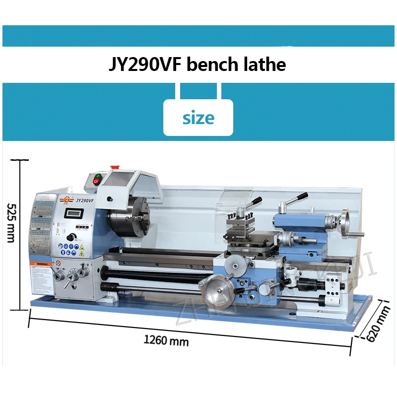 JY290VF параллельный брусок небольшой токарный станок высокой точности бытовой