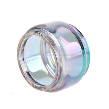 

Rainbow Color Pyrex Glass Tube Fatboy Glass Tank for Voopoo Drag Mini Tank Kit O18 19 Dropship