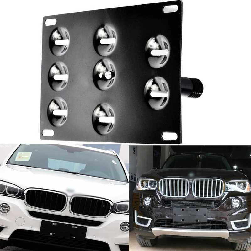 Soporte De Placa De Matrícula Para Gancho De Remolque Delantero - BMW 325i 328i 330i 350i M3