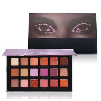 

18 Colour Eyeshadow Palette Holographic Shiny Matte Glitter Pigment Eye Shadow Pallete Metallic Diamond Makeup Palette Girl Gift