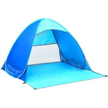 

Beach Tent Ultralight Folding Tent Up Automatic Open Tent Family Tourist Fish Camping Fully Sun Shade