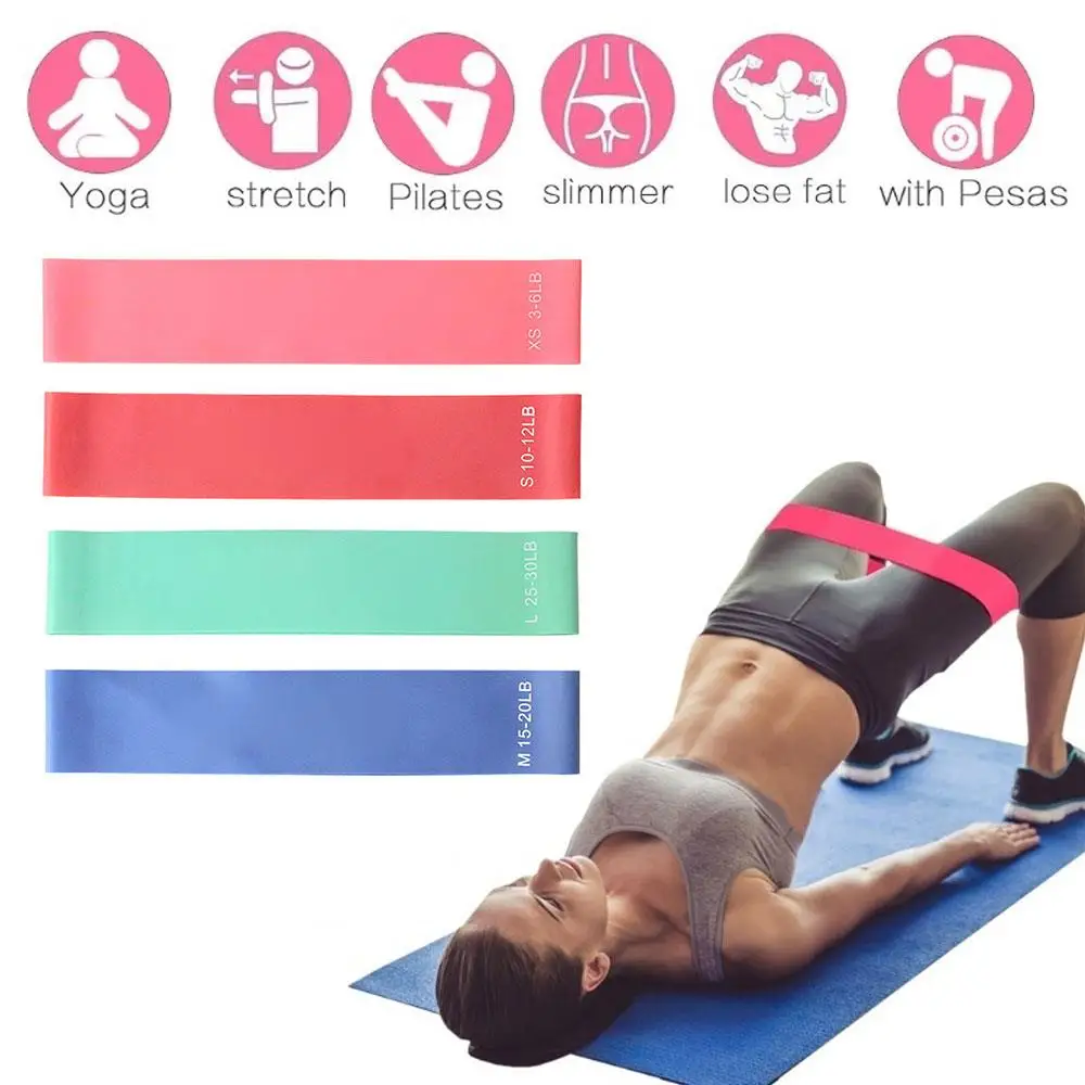 

Latex Tension Band Yoga Pull Rope Puller Practical Fitness Pull Rope Stretch Arm Apparatus Portable Removable Resistance Bands