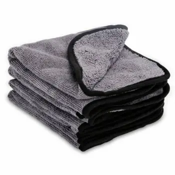 

40*40 Coral Velvet Cleaning Towel Double Thick Car Wash Towel Super Absorbent Rag Cloth Microfiber Cleaning Towel