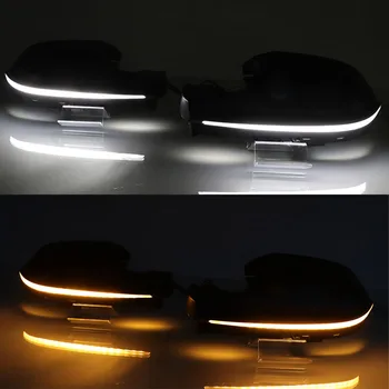 

1 Pair LED Mirror Cover Flowing Side Rear-View Replacement Blinker Turn Signal DRL For Honda Civic 2016 2017 2018 2019