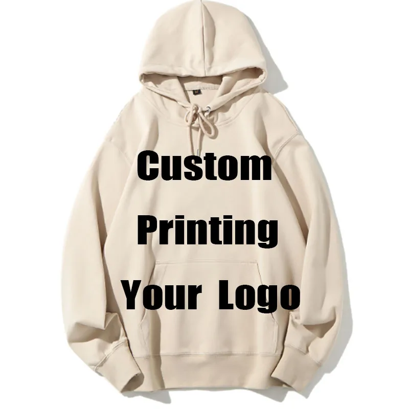 Promotional Products Heat Transfer Silk Screen Print Customized Logos hoodie Photos Unisex Custom logo professional design | Женская