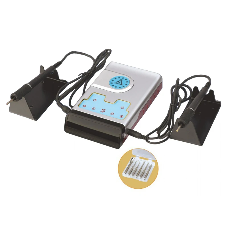

Dental Lab Electric Sensor Twin pen Thin Waxer Carving knife Pencil Machine 6 Wax Tips Wax Pot