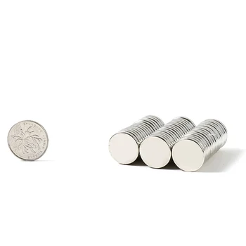 

10pcs/lot 1 N52 Diameter Neodymium Small Round Magnets Strong NdFeB Permanent Magnets 3/4/5/6/8/12/15/18/20*3mm Custom magnet
