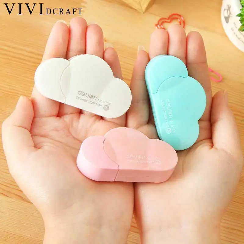 Vividcraft креативный 1 шт. деко лента в форме облака коррекция школы консилер цвета ленты Эсколар мультфильм Corretivo 4 ленты 5 м N5D0