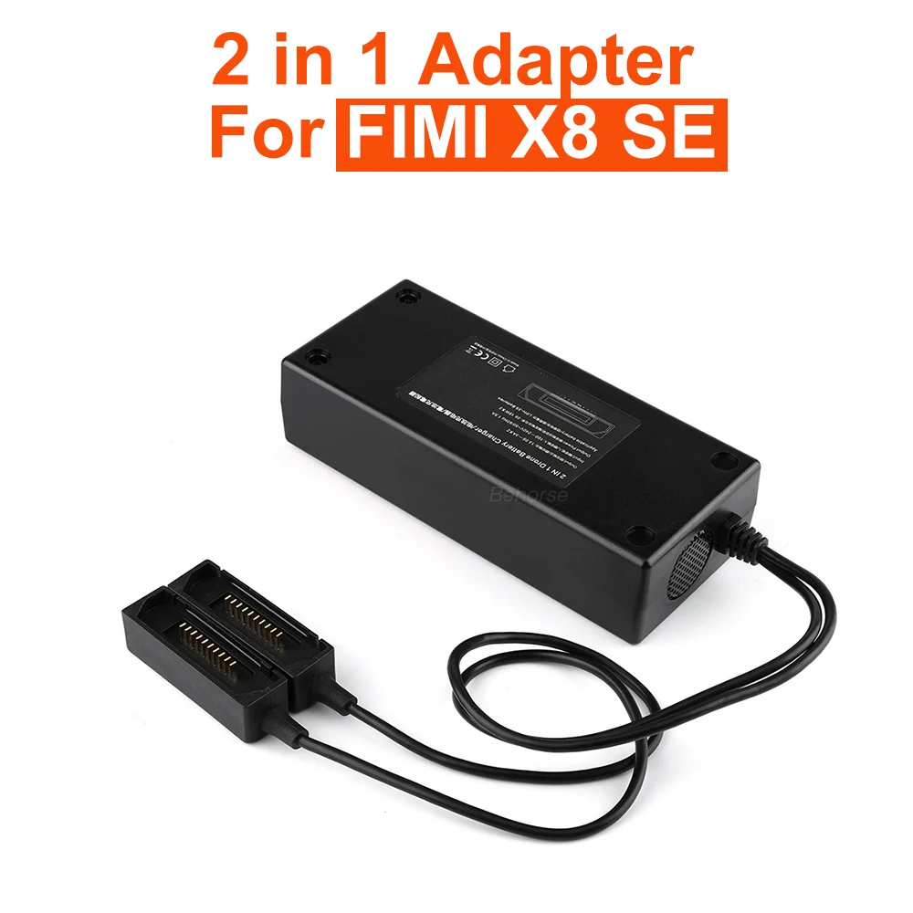 

2 in1 European Standard Adapter Battery Remote Controller Charger Adapter for FIMI X8 SE Battery Adapter Drone Accessories