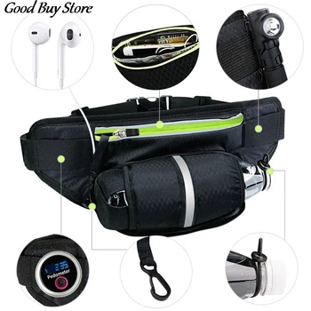 

Waterproof Waist Bag Water Bottle Pouch Bags Outdoor Sport Cycling Running Fanny Pack Unisex Hidden Hip Bag Cell Phone Holder