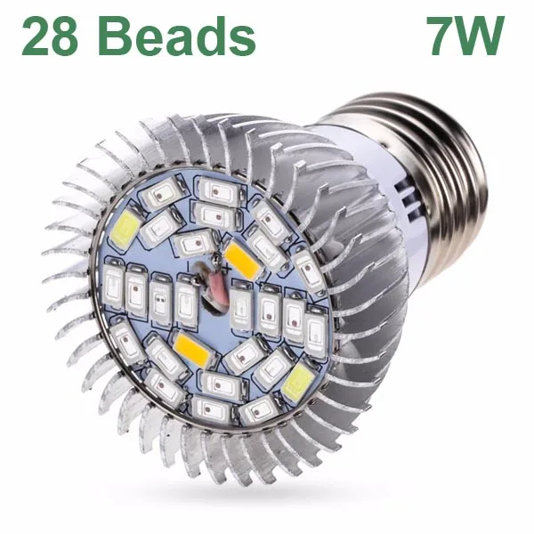 28beads7w USB фитолампа, полный спектр, светодиодный светильник для выращивания растений, лампа для растений, фитолампа для комнатных саженцев, цветов, фитолампия, тент для выращивания, коробка - Испускаемый цвет: 28beads7w