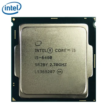 Procesador Intel Core i5-6400 Quad-core 2,7 GHz (3,3 GHz Max) 6MB Cache 65W LGA 1151 CPU probado 100% de trabajo