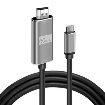 

60HZ USB C to HDMI Cable 4K Type C HDMI Thunderbolt3 Converter for MacBook Huawei Mate 30 USB-C HDMI Adapter USB Type C to HDMI