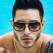 Брендовые дизайнерские солнцезащитные очки с большой оправой Мужские Винтажные женские солнцезащитные очки ретро grandmaster квадратные очки UV400