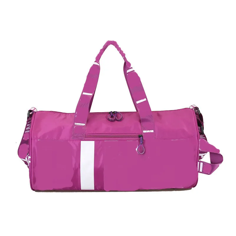Уличная большая сумка для фитнеса нейлоновая сумка для спортзала женская обувь спортивная сумка для путешествий новые женские сумки для йоги - Цвет: Сливовый