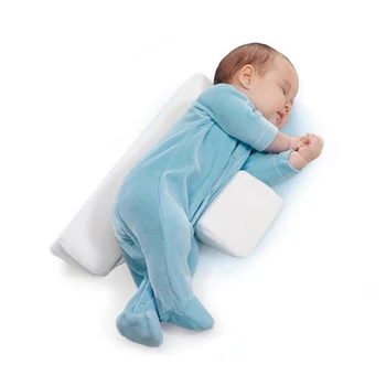

Side Sleeping Pilow Soft Velvet Memory Foam Pillow Anti Roll Pillow for Kids XHC88
