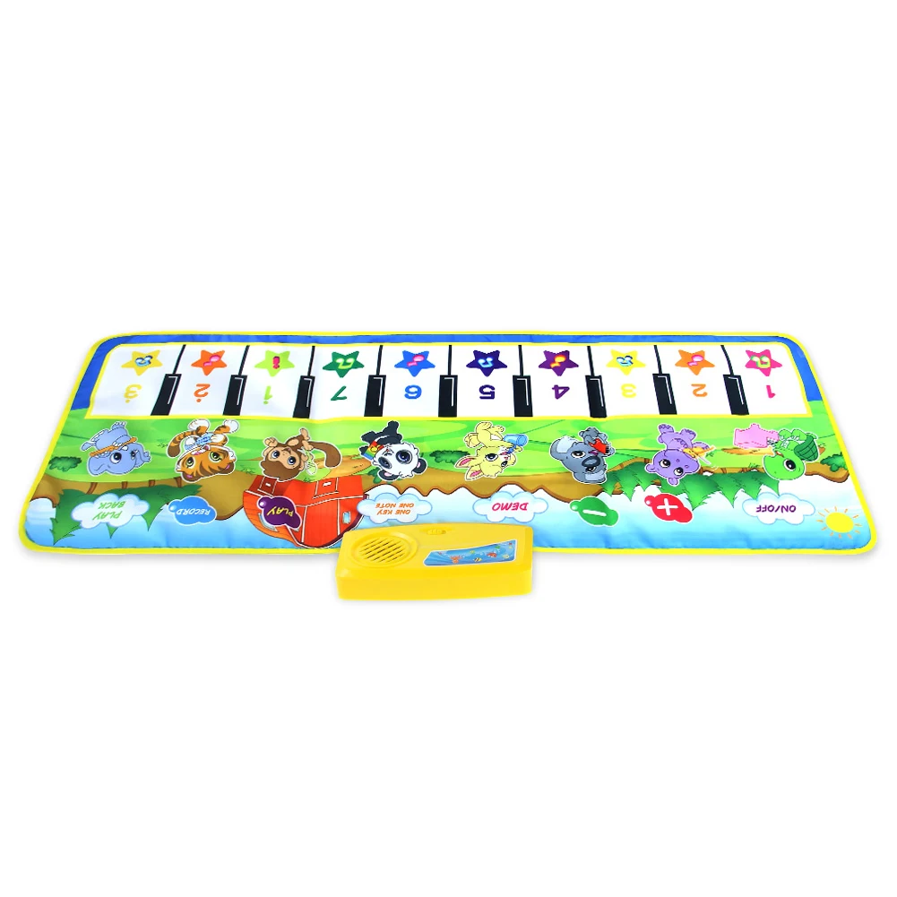 

Baby Musical Mat Children's Multi-functional Music Blanket Game Carpet Baby Musical Piano Mat Educational Early Recognize Toys